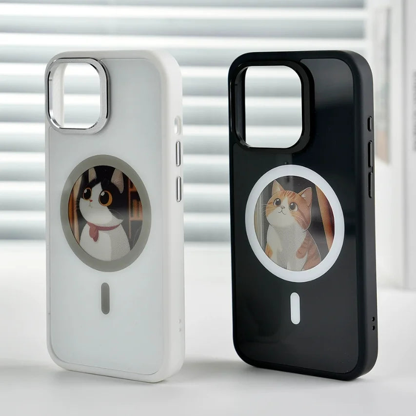 E-ink phone case